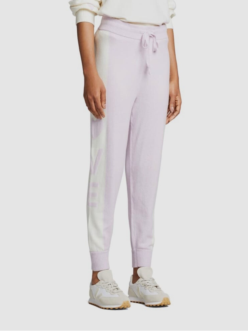 NWT Spiritual Gangster Lavender Knit Joggers Sweatpants LOVE Loungewear XL
